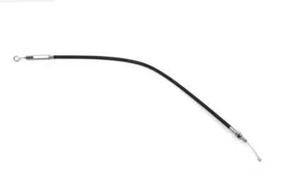 V-Twin Black Clutch Cable with Mousetrap Threaded End - 36 Inch Length by V-Twin