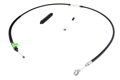 Barnett 101-30-10012 Black Clutch Cable for Harley Davidson FXSTSB – 64.75 Inch Overall Length by Barnett
