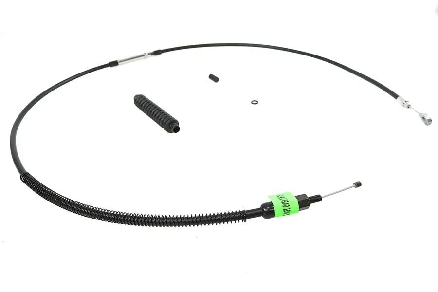 Barnett 101-30-10012 Black Clutch Cable for Harley Davidson FXSTSB – 64.75 Inch Overall Length by Barnett
