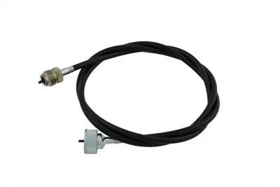V-Twin 11-0062A 54-1/2 Inch Black Speedometer Cable for Harley Davidson G Models by V-Twin