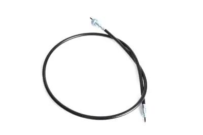 V-Twin 11-0003 Black Front Wheel Drive Speedometer Cable for Harley Davidson (40 Inch) by V-Twin