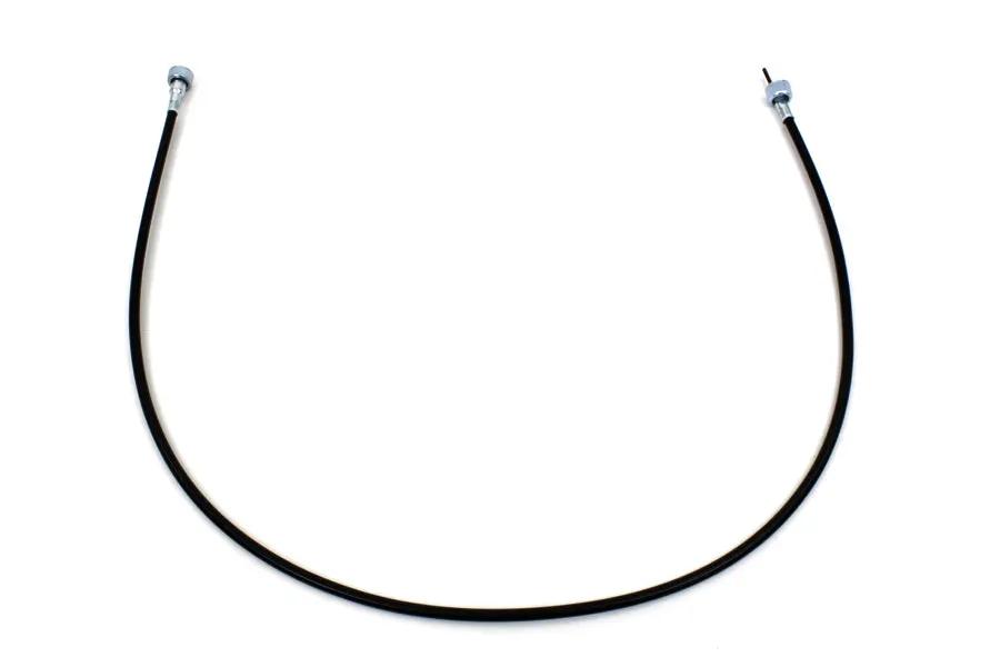 V-Twin 11-0050 Black Front Wheel Drive Speedometer Cable - 42-1/2 Inch Length by V-Twin