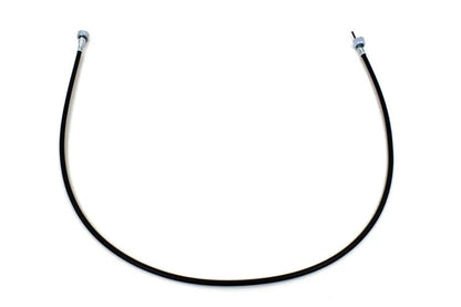 V-Twin 11-0050 Black Front Wheel Drive Speedometer Cable - 42-1/2 Inch Length by V-Twin