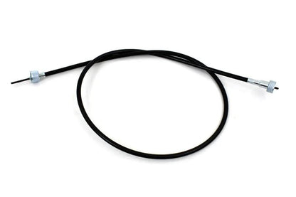 V-Twin 11-0050 Black Front Wheel Drive Speedometer Cable - 42-1/2 Inch Length by V-Twin