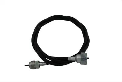 V-Twin 50 Inch Black Speedometer Cable for Harley Davidson WL Models by V-Twin