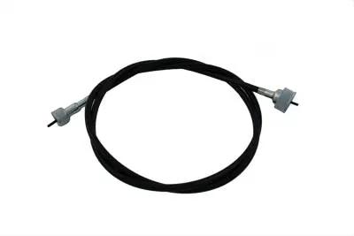 V-Twin 50211B 54-1/2 Inch Black Speedometer Cable for Harley Davidson G Models by V-Twin