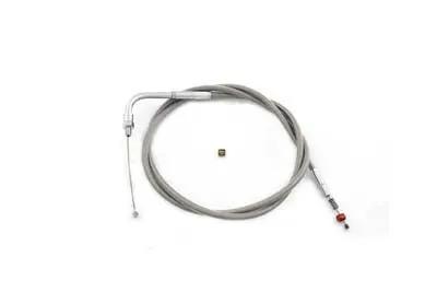 Barnett 102-30-40008 Stainless Steel Idle Cable for Harley Davidson FLT and FLHT Models by Barnett