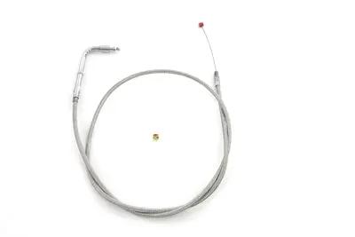 Barnett Braided Stainless Steel Idle Cable with 39 Inch Casing for Qwiksilver Carburetors by Barnett