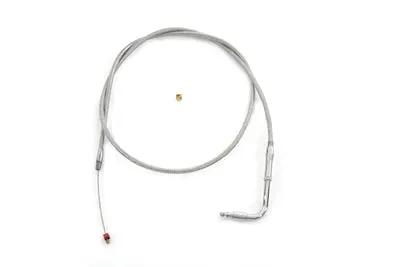 Barnett Braided Stainless Steel Idle Cable with 39 Inch Casing for Qwiksilver Carburetors by Barnett