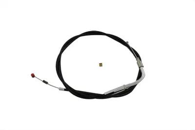 Barnett 101-30-40009 Black Vinyl Idle Cable for Harley Davidson FLHR and FLHT Models by Barnett