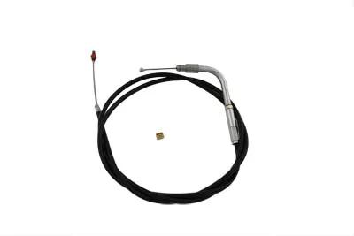 Barnett 101-30-30020 Black Vinyl Throttle Cable for Harley Davidson FLHRI 1996-2005 by Barnett