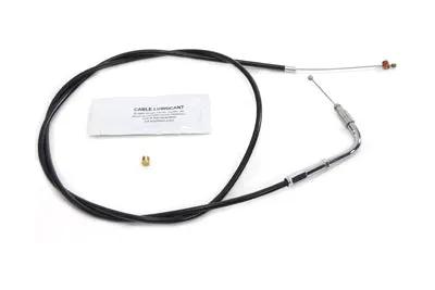 Barnett 101-30-30017 Black Vinyl Throttle Cable for Harley Davidson FLHTCI by Barnett