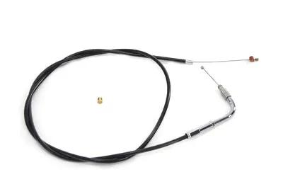 Barnett 101-30-30017 Black Vinyl Throttle Cable for Harley Davidson FLHTCI by Barnett