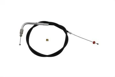 Barnett 101-30-30015 Black Vinyl Throttle Cable for Harley Davidson FLST (34.375 inch casing) by Barnett