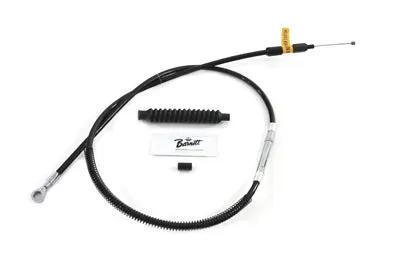 Barnett 101-30-10025 Black Vinyl Clutch Cable for Harley Davidson FXSTSB (57-inch casing, 61-inch overall length) by Barnett