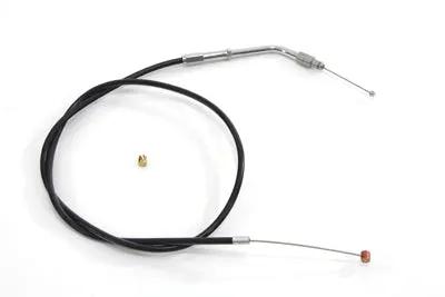 Barnett 34 Inch Black Vinyl Throttle Cable for Harley Davidson XL Models Part 101-30-30021 by Barnett