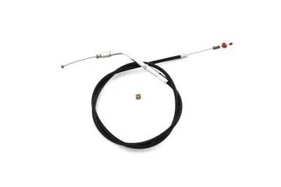 Barnett 101-30-40021 Black Vinyl Idle Cable for Harley Davidson XL by Barnett