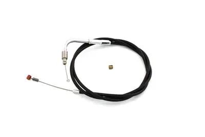 Barnett 41.125 Inch Black Idle Cable for Harley Davidson FLHR Models by Barnett