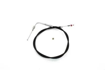 Barnett 41.75 Inch Black Vinyl Idle Cable for Harley Davidson FLST by Barnett