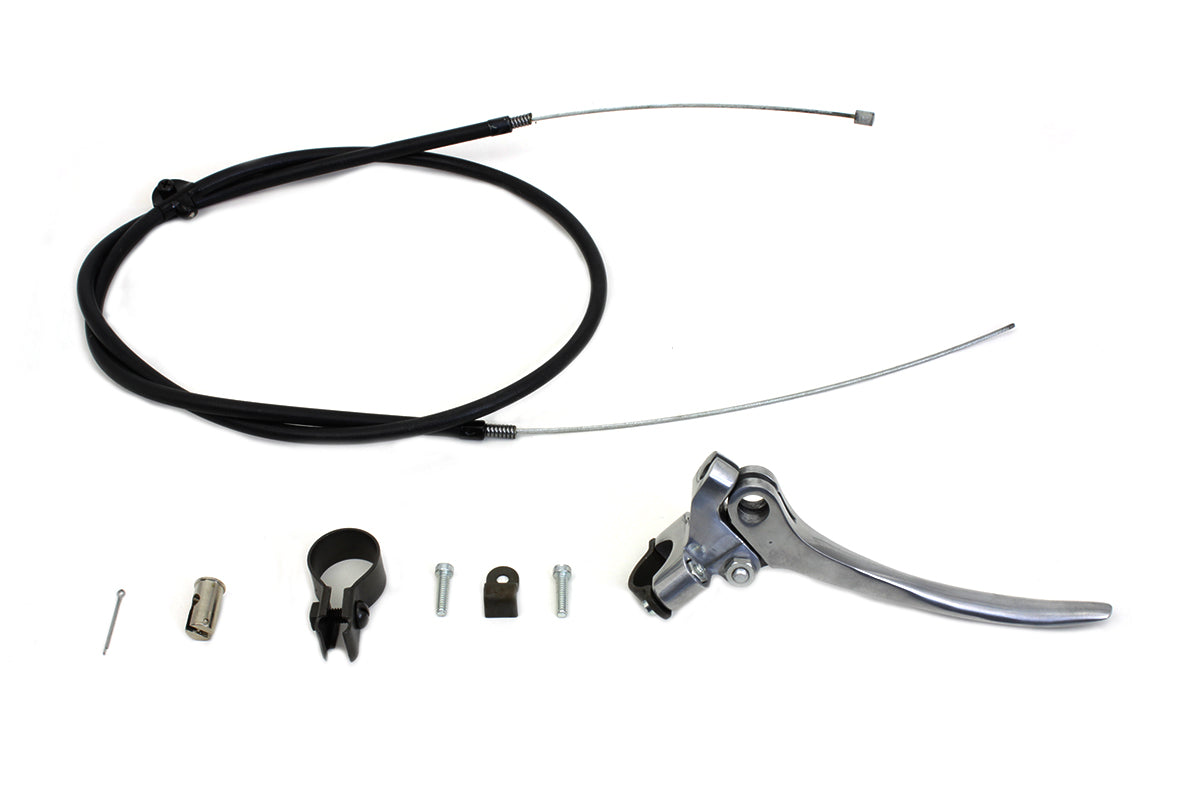 V-Twin Replica Brake Hand Lever Kit 36-0775 for Harley-Davidson Spring Fork Models