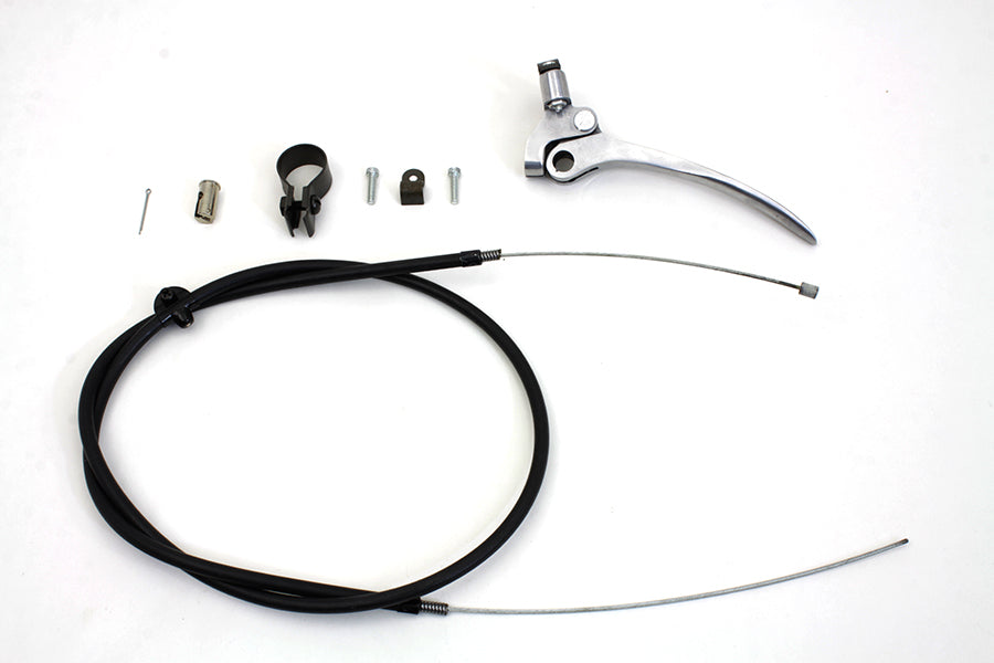V-Twin Replica Brake Hand Lever Kit 36-0775 for Harley-Davidson Spring Fork Models