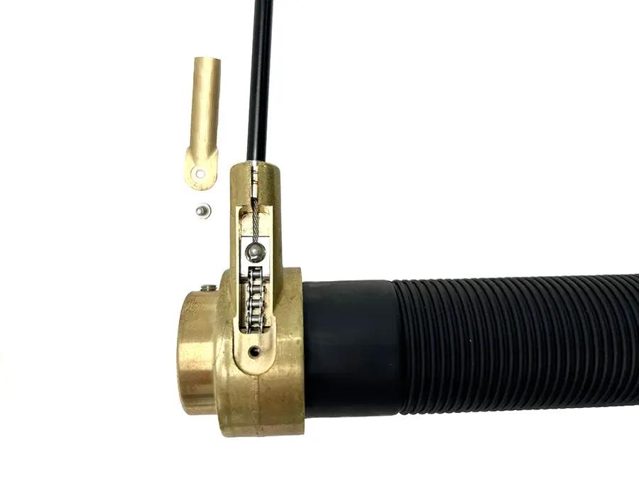 V-Twin Flanders 1/4 Inch Turn Throttle Assembly - Aluminum, Universal Fit by V-Twin