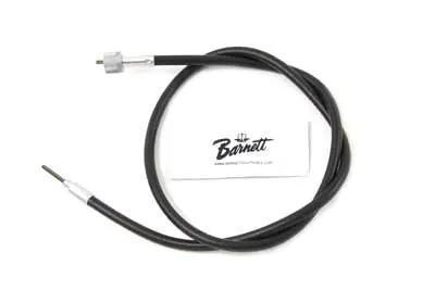 Barnett 101-30-60006 Black 35 Inch Front Wheel Drive Speedometer Cable for Harley Davidson FLH by Barnett