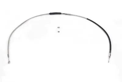 V-Twin 68.81 Inch Braided Stainless Steel Clutch Cable for Harley Davidson FXDWG by V-Twin