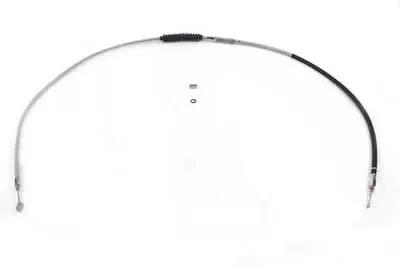 V-Twin 68.81 Inch Braided Stainless Steel Clutch Cable for Harley Davidson FXDWG by V-Twin