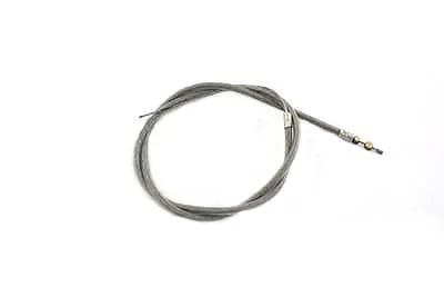 V-Twin Braided Stainless Steel Throttle Cable with 30 Inch Casing by V-Twin