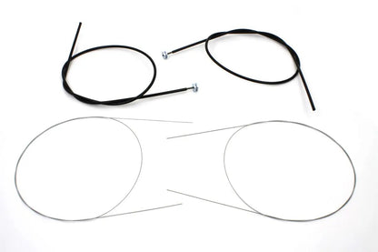 V-Twin Vinyl Outer Control Cable Set for Harley Davidson FL Models by V-Twin