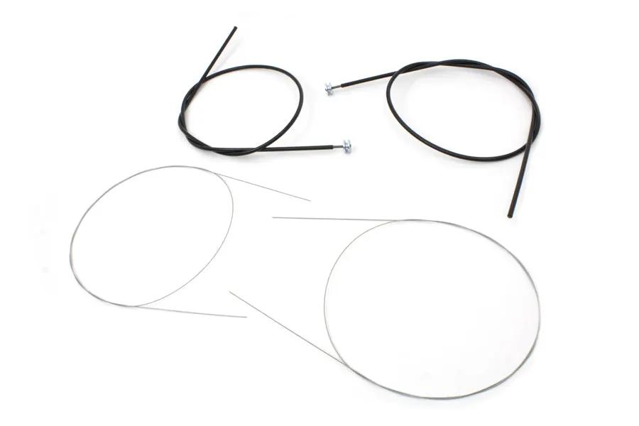 V-Twin Vinyl Outer Control Cable Set for Harley Davidson FL Models by V-Twin