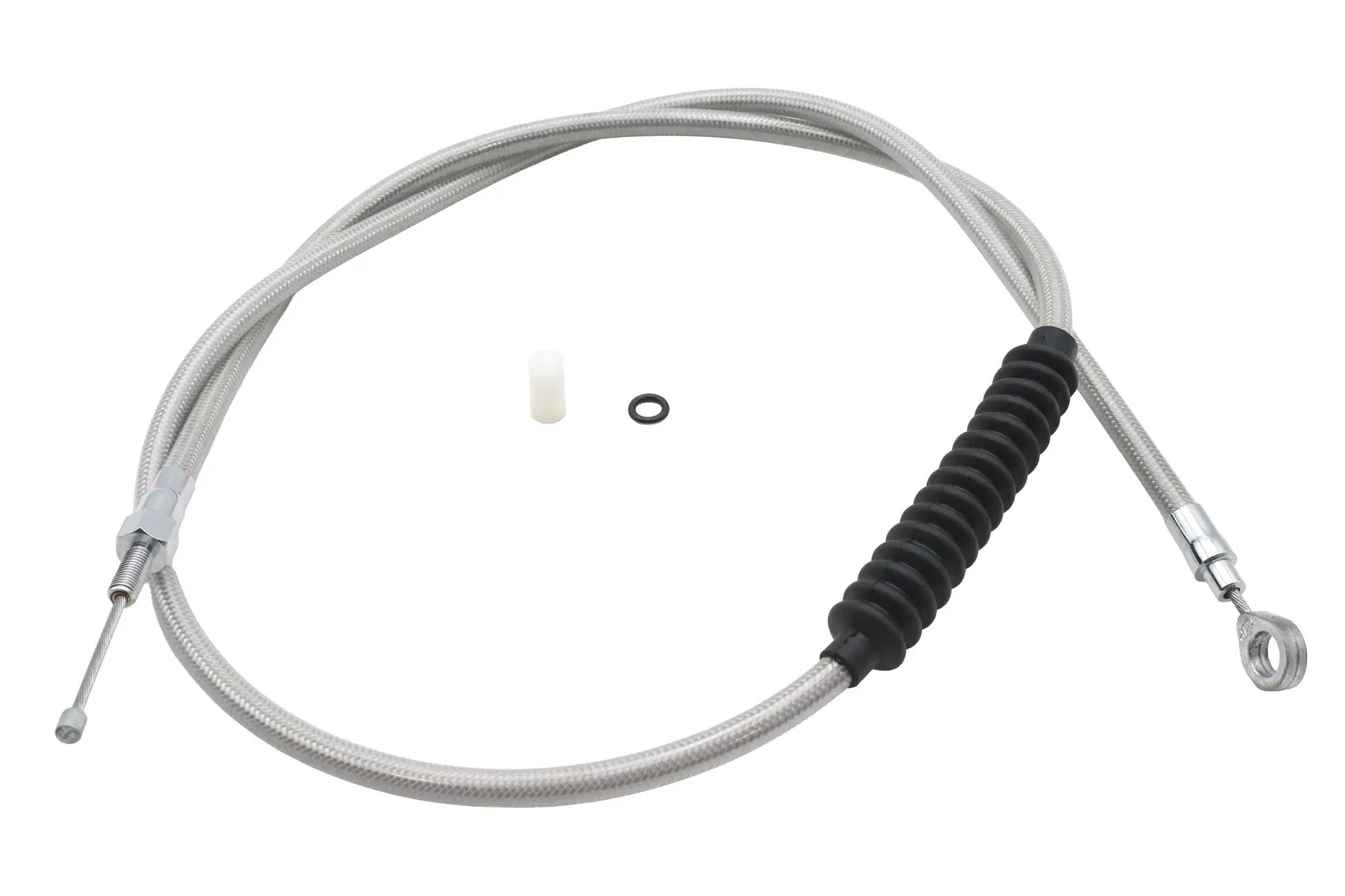 Ultima 56 Inch Clutch Cable Chrome Series for Harley Davidson by Ultima
