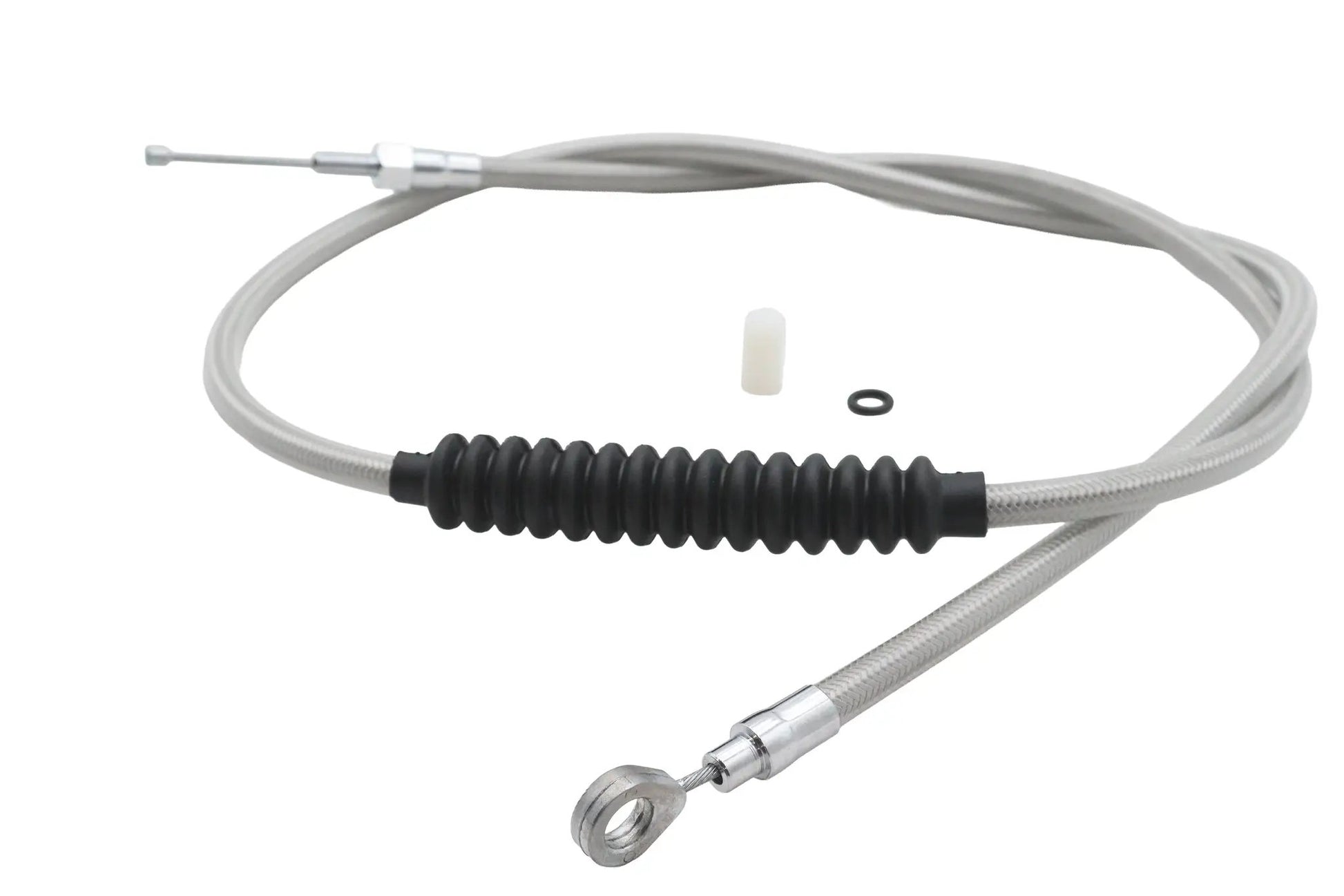 Ultima 56 Inch Clutch Cable Chrome Series for Harley Davidson by Ultima