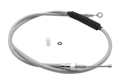 Ultima 56 Inch Clutch Cable Chrome Series for Harley Davidson by Ultima