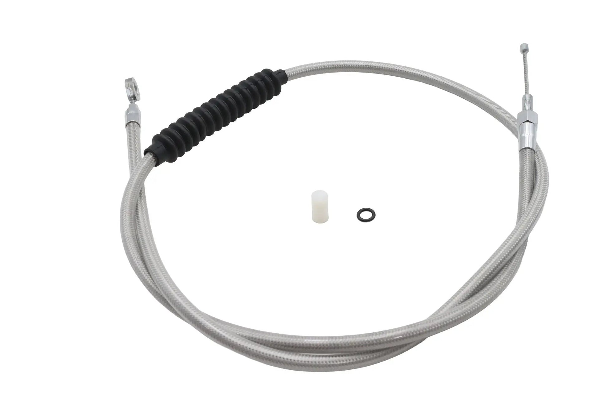 Ultima 56 Inch Clutch Cable Chrome Series for Harley Davidson by Ultima