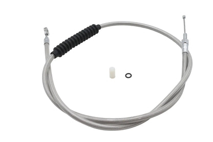 Ultima 56 Inch Clutch Cable Chrome Series for Harley Davidson by Ultima