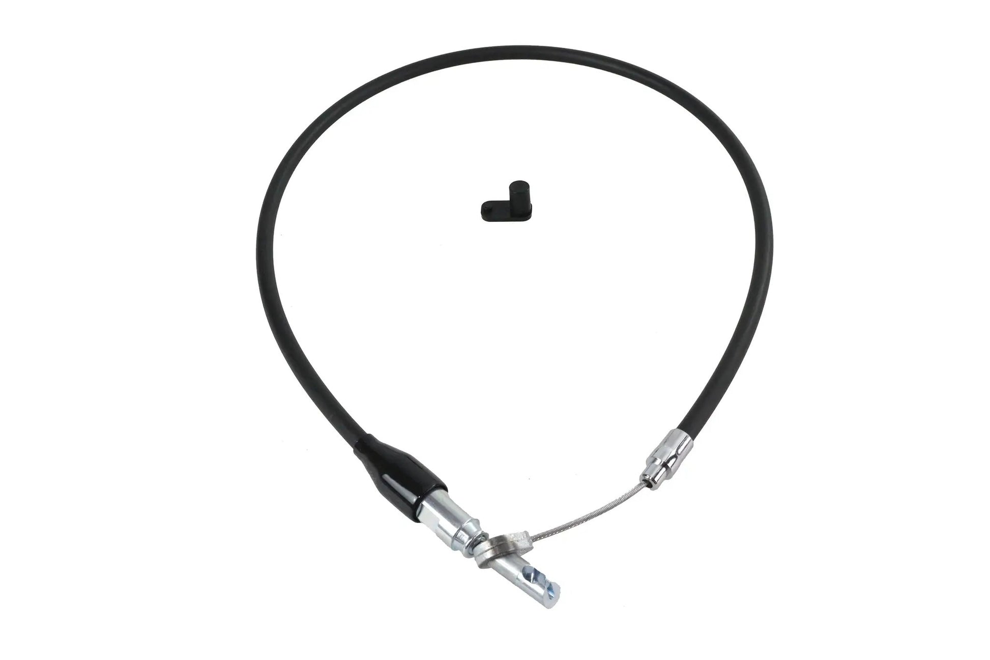 V-Twin Upper 34 Inch Black Clutch Cable for Harley Davidson FXLRS and FXLRST Models by V-Twin