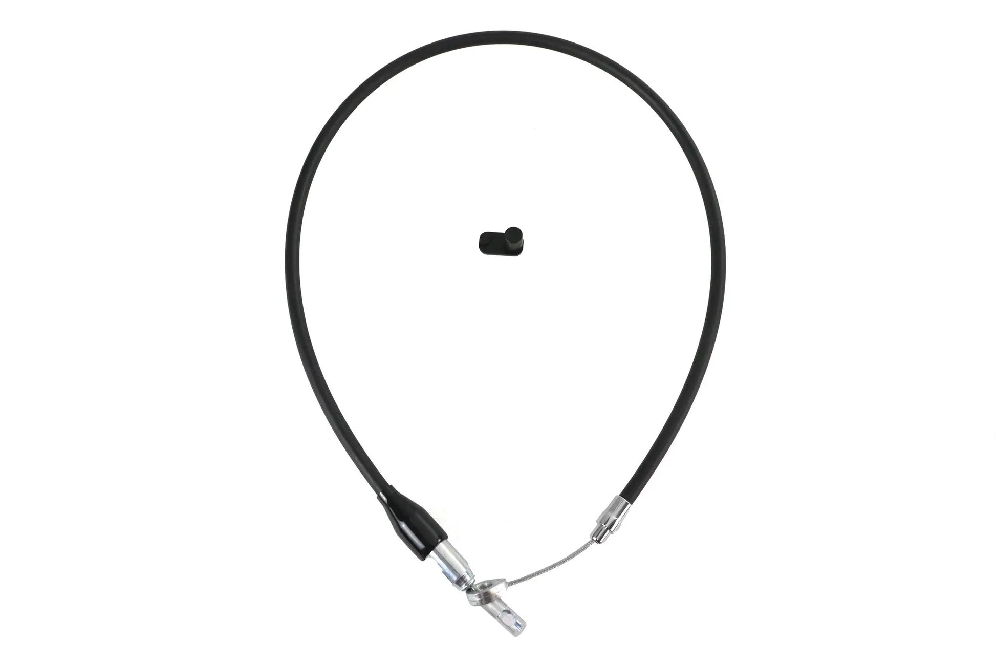 V-Twin Upper 34 Inch Black Clutch Cable for Harley Davidson FXLRS and FXLRST Models by V-Twin