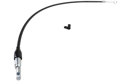 V-Twin Upper 34 Inch Black Clutch Cable for Harley Davidson FXLRS and FXLRST Models by V-Twin