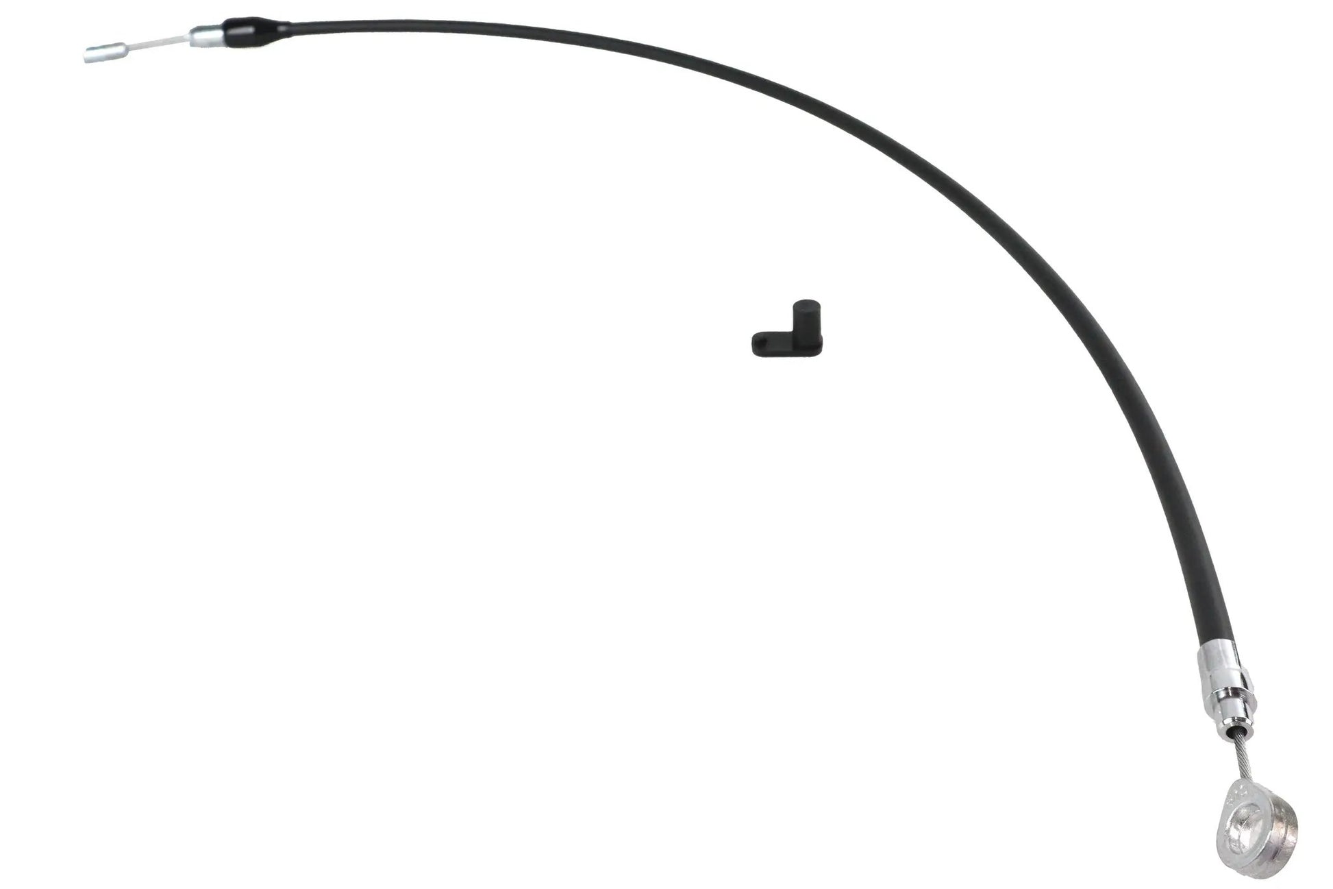 V-Twin Upper 34 Inch Black Clutch Cable for Harley Davidson FXLRS and FXLRST Models by V-Twin