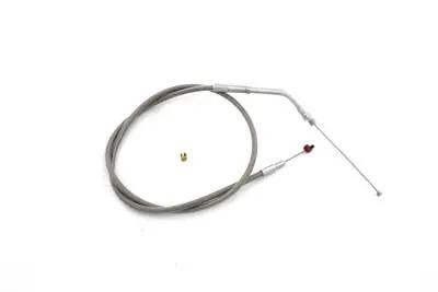 Barnett 63 inch Braided Stainless Steel Clutch Cable for Harley Davidson FLT by Barnett
