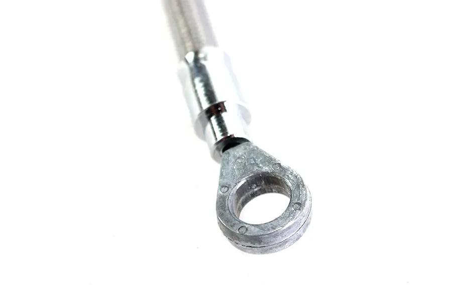 Barnett 102-30-10010-08 Clear Coated Stainless Steel Clutch Cable for Harley Davidson FLT by Barnett