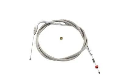 Barnett Braided Stainless Steel Idle Cable with 41.75 Inch Casing, Part Number 102-31-40008 by Barnett