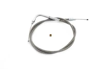 Barnett Braided Stainless Steel Throttle Cable with 38.50 inch Casing - Part Number 102-31-30011-05 by Barnett