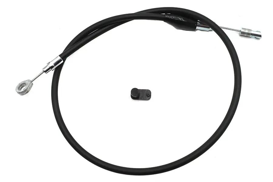 V-Twin Upper 36 Inch Black Clutch Cable for Harley Davidson – OEM Cross Ref 37200219A by V-Twin