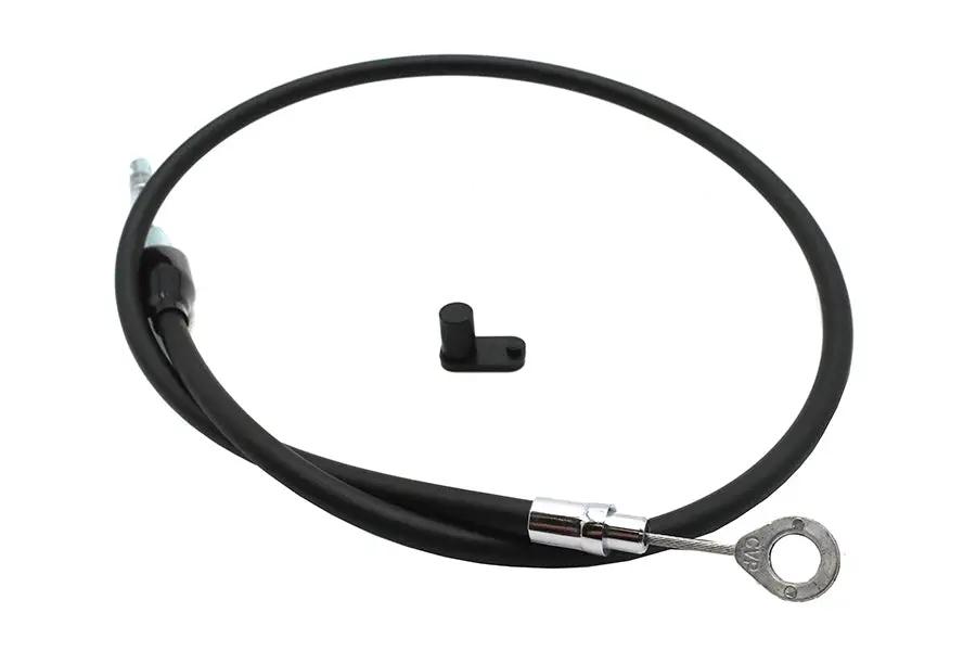 V-Twin Upper 36 Inch Black Clutch Cable for Harley Davidson – OEM Cross Ref 37200219A by V-Twin