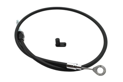V-Twin Upper 36 Inch Black Clutch Cable for Harley Davidson – OEM Cross Ref 37200219A by V-Twin