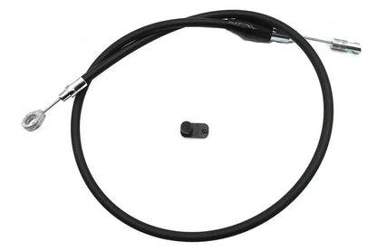 V-Twin Upper 38 inch Clutch Cable for Harley Davidson - Black Vinyl by V-Twin