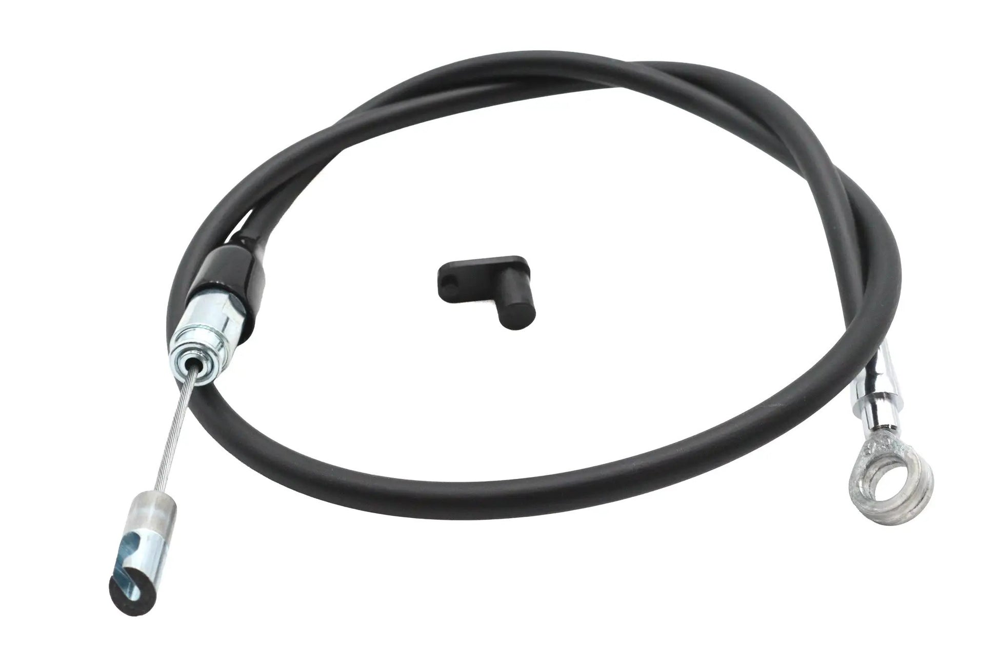V-Twin Upper 42 Inch Black Clutch Cable for Harley Davidson by V-Twin